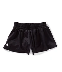 Under Armour Little Girls Circular-Knit Stretch Jersey Two-In-One Shorts Set