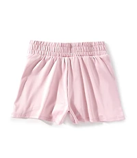 Under Armour Little Girls Circular-Knit Stretch Jersey Two-In-One Shorts Set