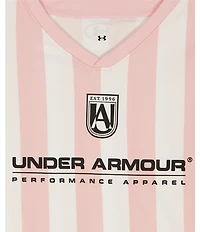 Under Armour Little Girls Uniform T-Shirt & Mesh Short Set