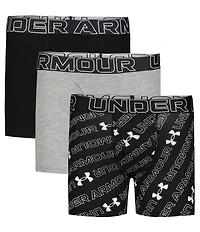 Under Armour Big Boys Performance Cotton Boxer Brief 3-Pack