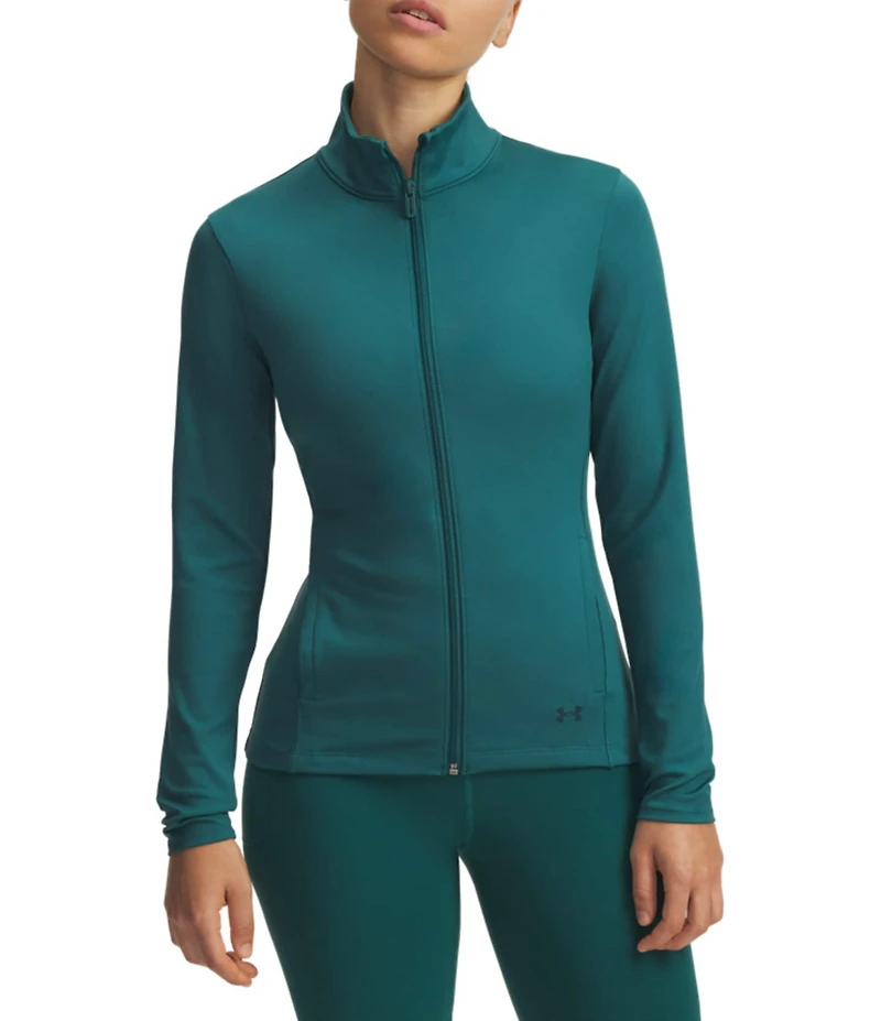 Under Armour Motion Front Zip Mock Neck Long Sleeve Jacket