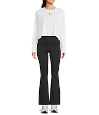 Under Armour Riv Boxy Crew Neckline Long Sleeve Top