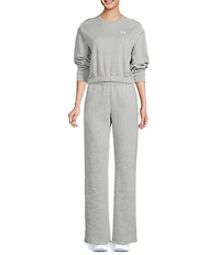 Under Armour Riv Coordinating Fleece Piped Cropped Pullover