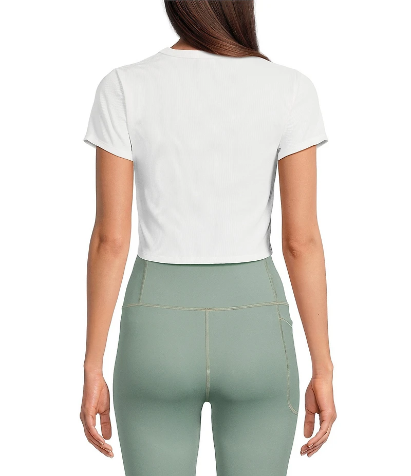 Under Armour Rival Baby Rib Crew Neck Short Sleeve Tee