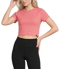 Under Armour Rival Baby Rib Crew Neck Short Sleeve Tee