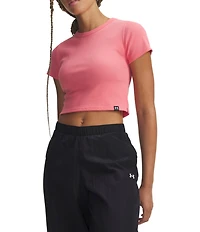 Under Armour Rival Baby Rib Crew Neck Short Sleeve Tee