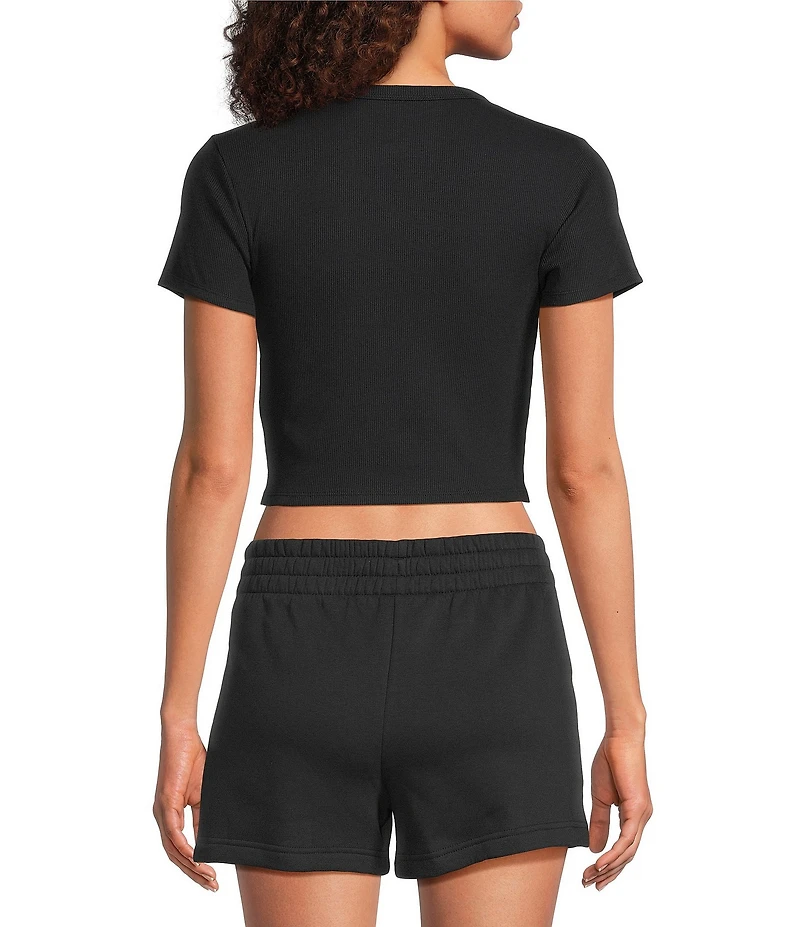 Under Armour Rival Baby Rib Crew Neck Short Sleeve Tee