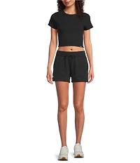 Under Armour Rival Baby Rib Crew Neck Short Sleeve Tee