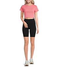 Under Armour Rival Baby Rib Crew Neck Short Sleeve Tee