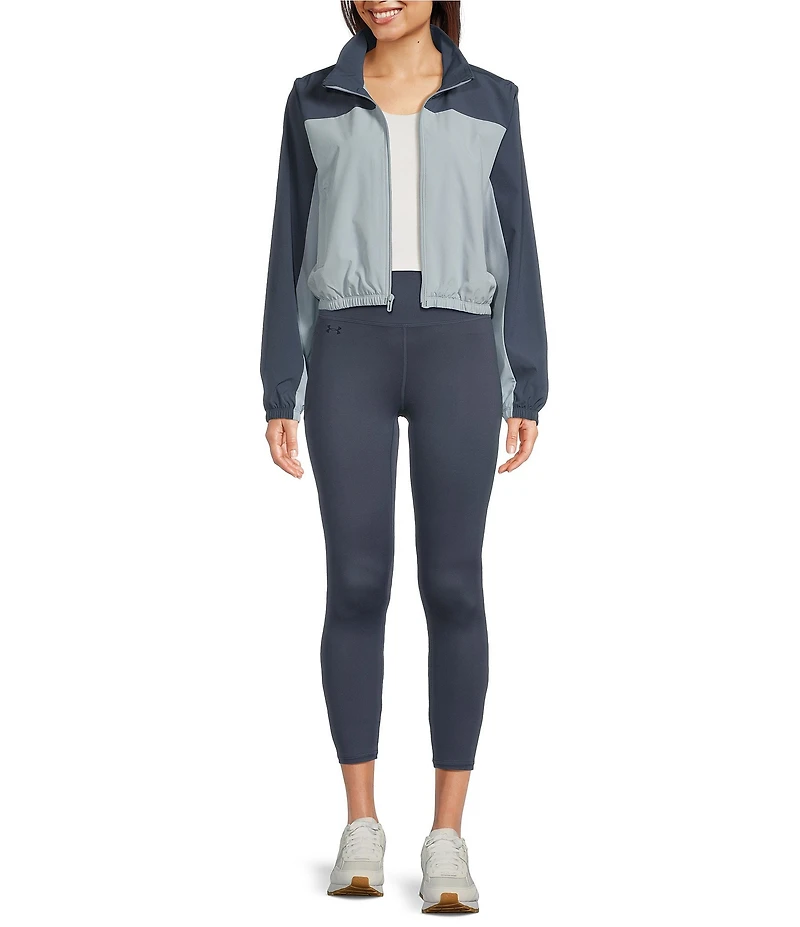 Under Armour Rival Banded Collar Long Sleeve Crop Wind Jacket