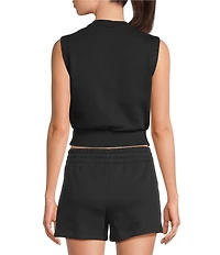 Under Armour Rival Crew Neck Sleeveless Fleece Top