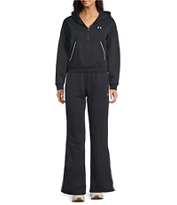 Under Armour Coordinating Rival Fleece Piped Long Sleeve 1/2 Zip Hoodie