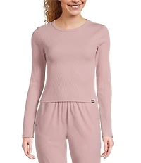 Under Armour Rival Rib Crew Neck Long Sleeve Top