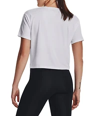 Under Armour Solid 4-Way Stretch Motion Crew Neck Short Sleeve Relaxed Fit Tee