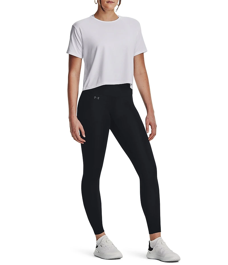 Under Armour Solid 4-Way Stretch Motion Crew Neck Short Sleeve Relaxed Fit Tee