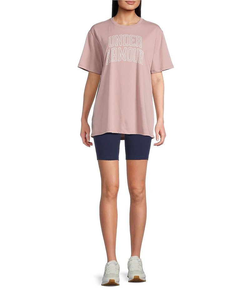 Under Armour Solid Motion High Waist Pull-On Bike Shorts