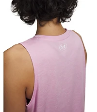 Under Armour Tech™ Crew Neck Sleeveless Twist Tank Top