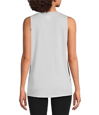 Under Armour Tech™ Crew Neck Sleeveless Twist Tank Top