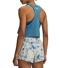 Under Armour Tech™ Sport Mesh Crew Neck Sleeveless Cropped Tank Top