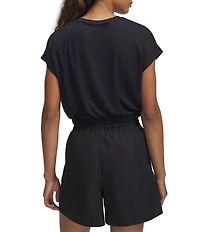 Under Armour UA Motion Bubble Hem Scoop Neck Short Sleeve Tee