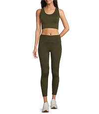Under Armour Ultra Soft Double Knit Motion Ankle Length Pull-On Leggings