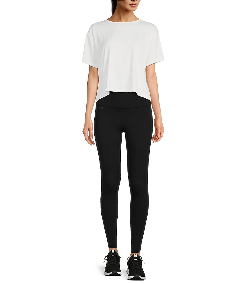 Under Armour Ultra Soft Double Knit Motion Anti-Odor Technology Pull-On Leggings