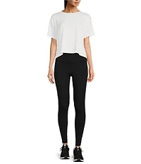 Under Armour Ultra Soft Double Knit Motion Anti-Odor Technology Pull-On Leggings