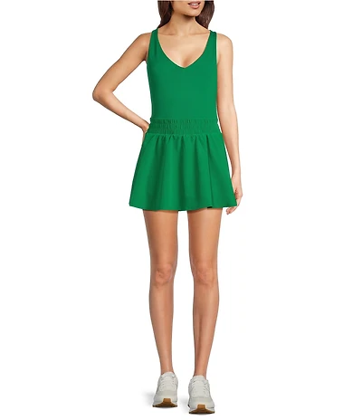 Under Armour Vanish V-Neck Sleeveless Racerback Fit & Flare Mini Dress