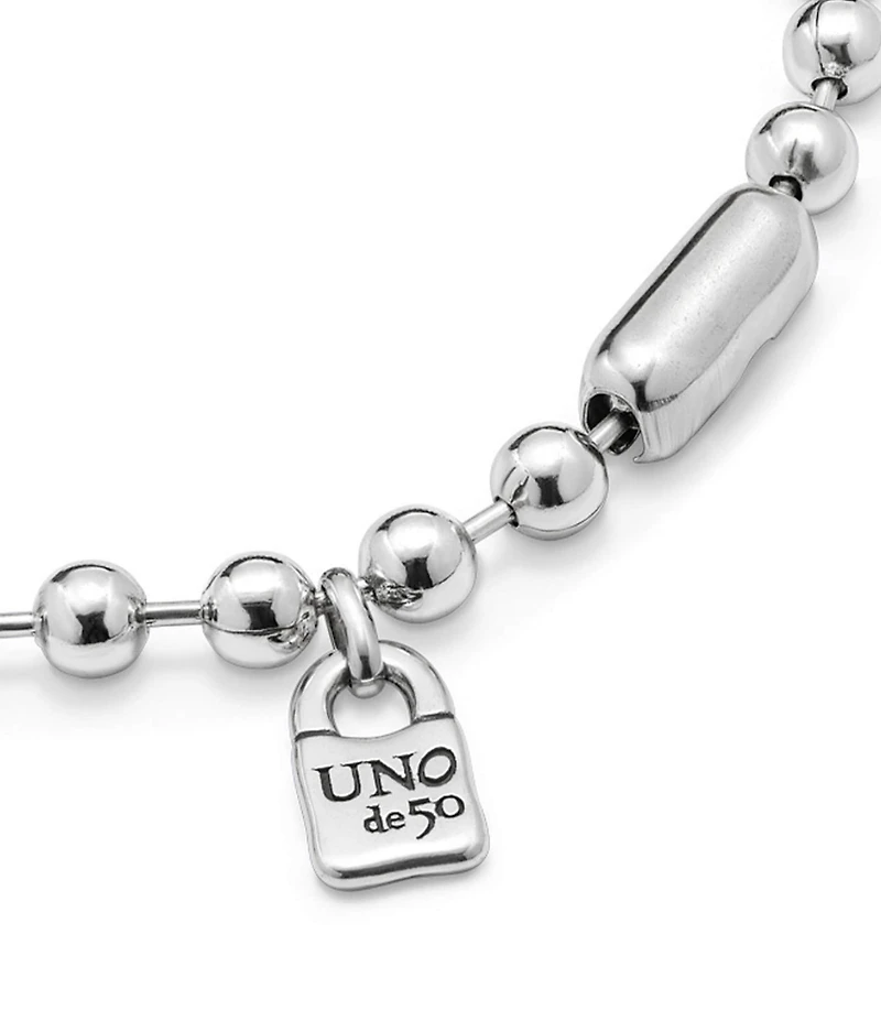 UNOde50 Snowflake Frontal Beaded Necklace