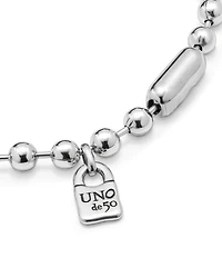UNOde50 Snowflake Frontal Beaded Necklace