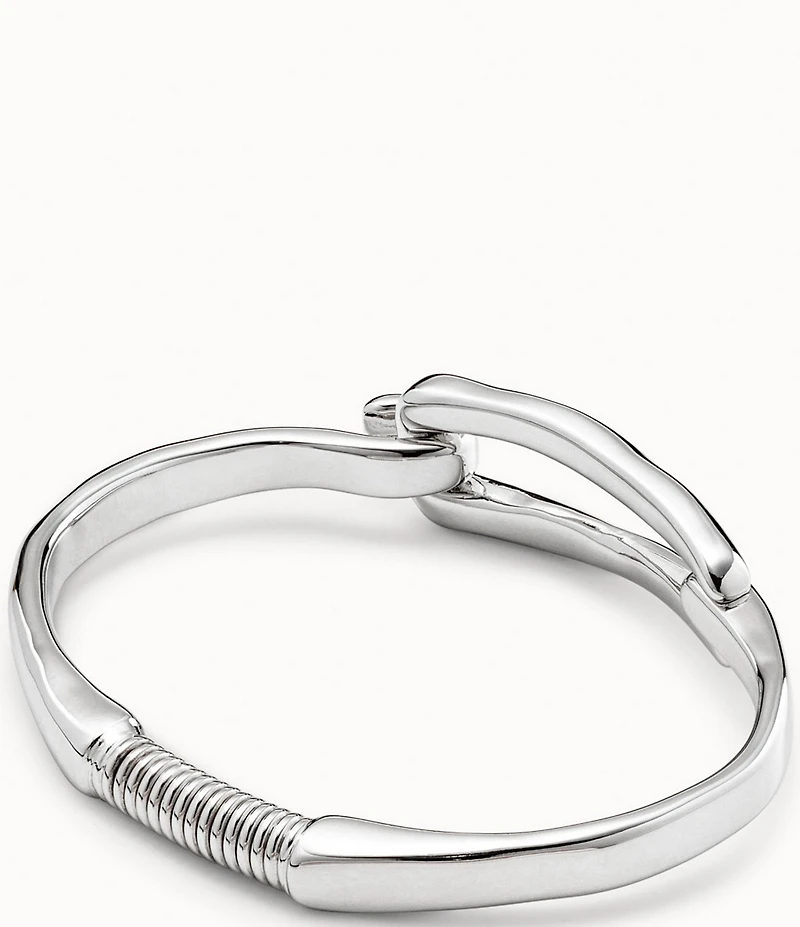 UNOde50 Tied Sculptural Bangle Bracelet