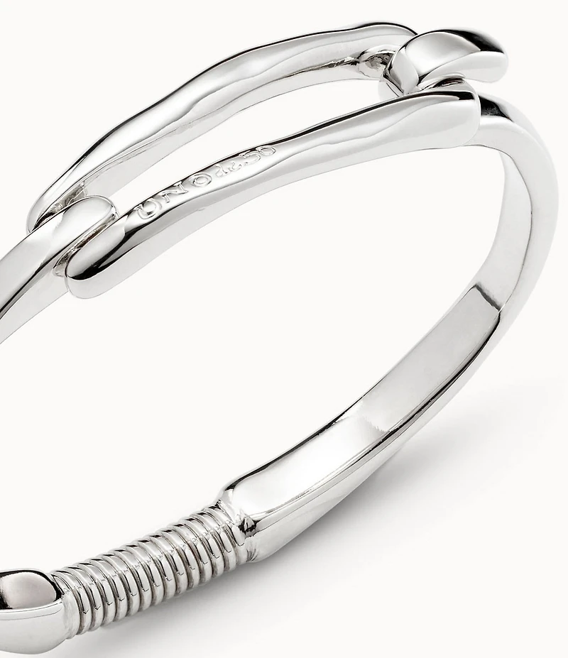 UNOde50 Tied Sculptural Bangle Bracelet