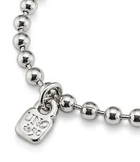 UNOde50 Emotions Beaded Charm Sterling Silver Line Bracelet