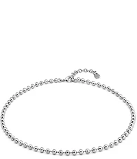 UNOde50 Emotions Beaded Sterling Silver Chain Necklace