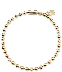 UNOde50 Gold Collection Snowflake Beaded Chain Necklace