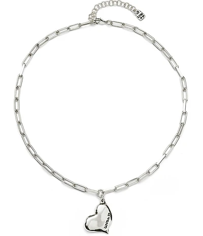 UNOde50 Heartbeat Short Pendant Necklace