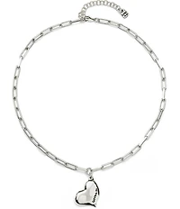 UNOde50 Heartbeat Short Pendant Necklace