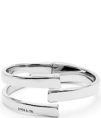 UNOde50 Metal Open Bar Hinge Bracelet
