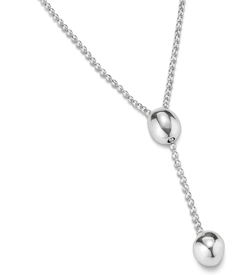 UNOde50 My Energy Collection Lonely Planet Sterling Silver Adjustable Y-Necklace