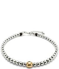 UNOde50 Ser Intrepida Beaded Two Tone Collar Necklace