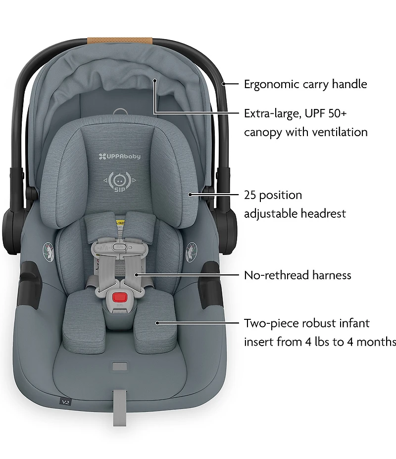 UPPAbaby Aria V2 Infant Car Seat
