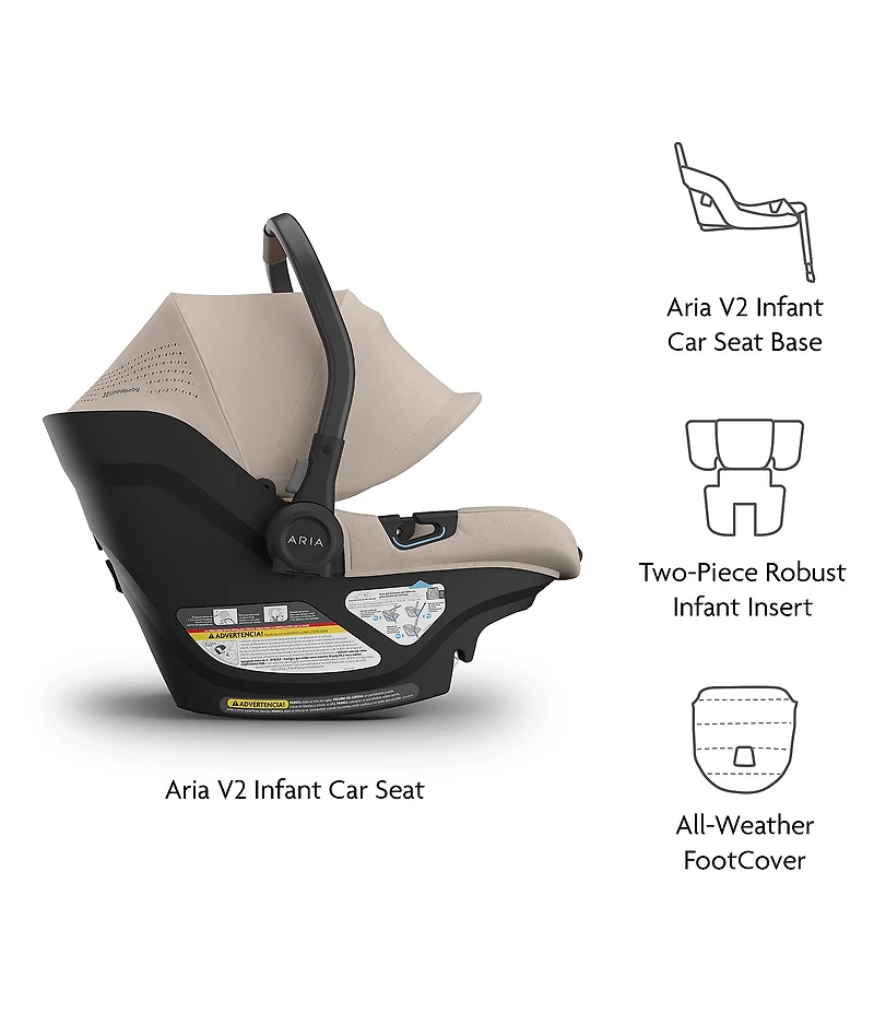 UPPAbaby Aria V2 Infant Car Seat