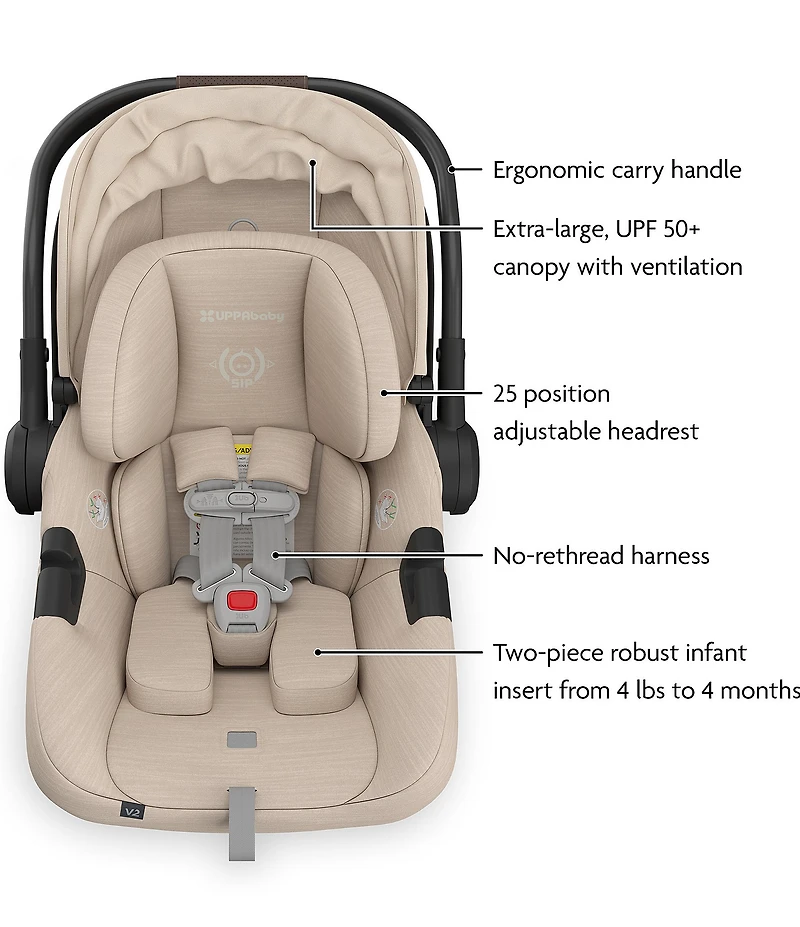 UPPAbaby Aria V2 Infant Car Seat