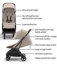 UPPAbaby MINU® V3 Lightweight Portable Compact Folding Stroller