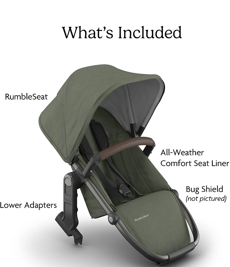 UPPAbaby Rumble Seat V3 for VISTA V3 Stroller
