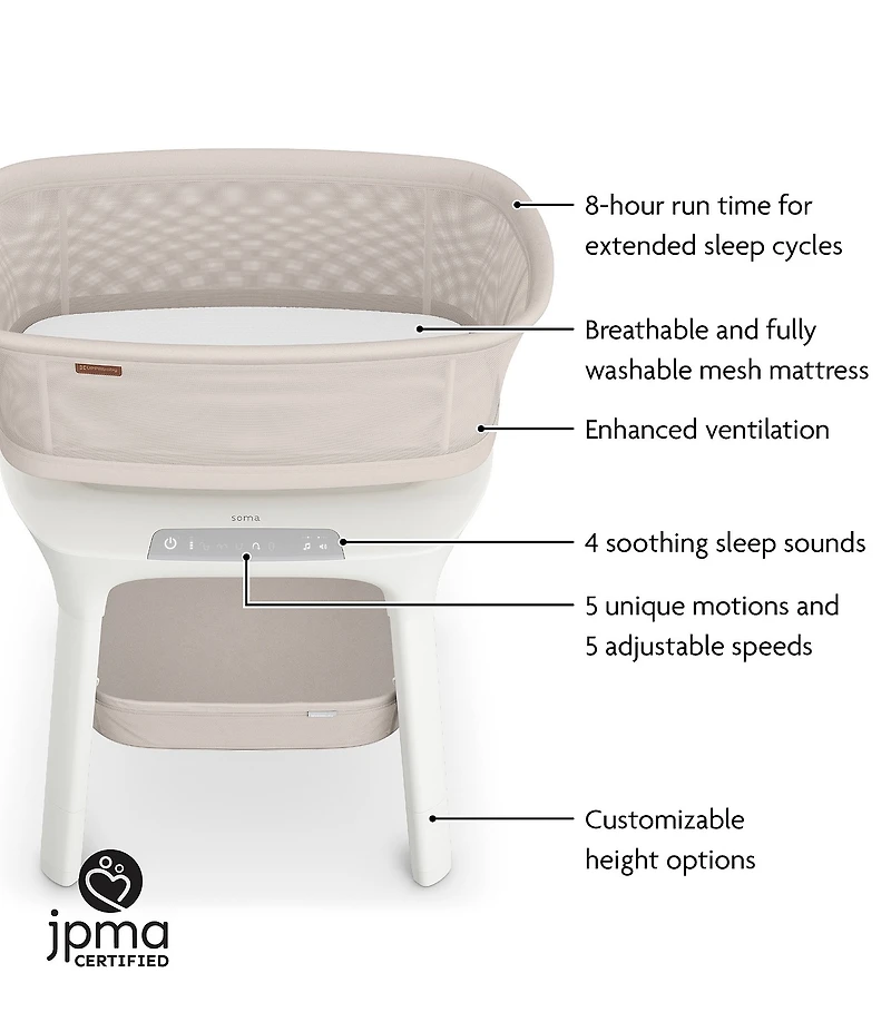 UPPAbaby Soma Smart Bassinet