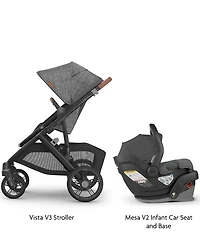 UPPAbaby Vista V3 Stroller + Mesa V2 Car Seat Travel System