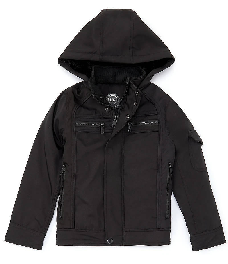 Urban Republic Big Boys 8-20 Long Sleeve Faux Fur Lined Jacket