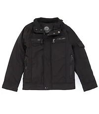 Urban Republic Big Boys 8-20 Long Sleeve Faux Fur Lined Jacket