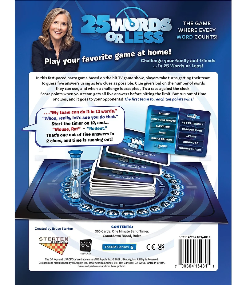 Usaopoly 25 Words or Less Game